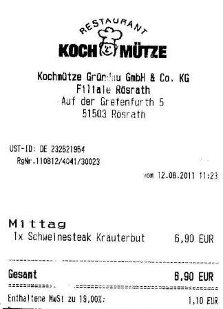 dfvz Hffner Kochmtze Restaurant